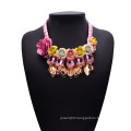 alibaba wholesale fashion Bohemia Charm flower Necklace Collar necklaces jewelry